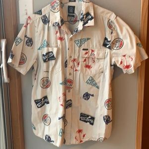 Volcom short sleeve button up